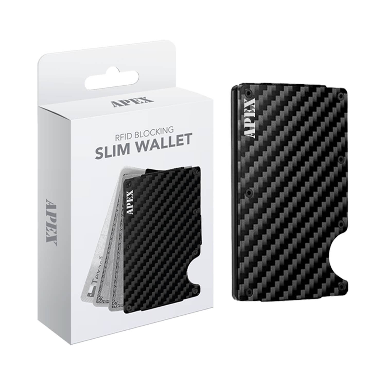 The American Gift Company (TAGCO) - Venta al por mayor Tarjetero - Hombre - Tarjeta de crédito delgada minimalista resistente a los arañazos con bloqueo RFID11