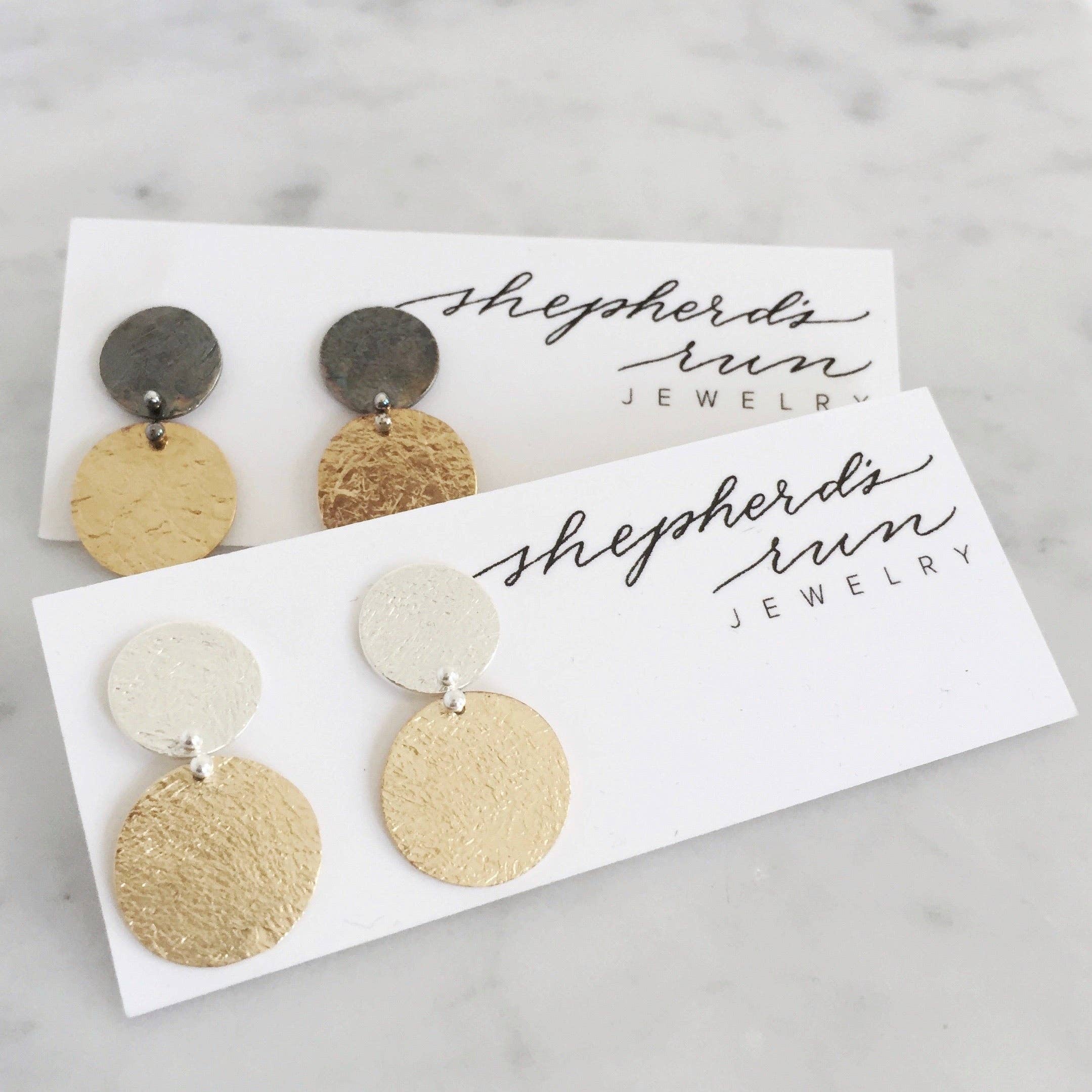 Shepherd’s Run Jewelry - Wholesale Dangle Earrings - Buttoned Up Studs4