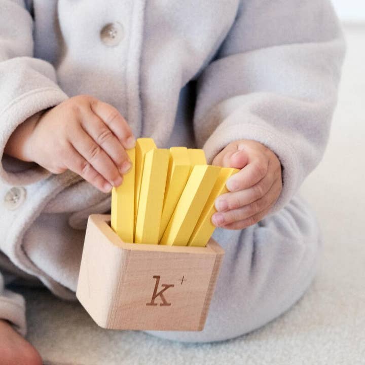kiko+ & gg* - Wholesale Wood Toy - Kids - Hamburger & Fries Wooden Musical Set