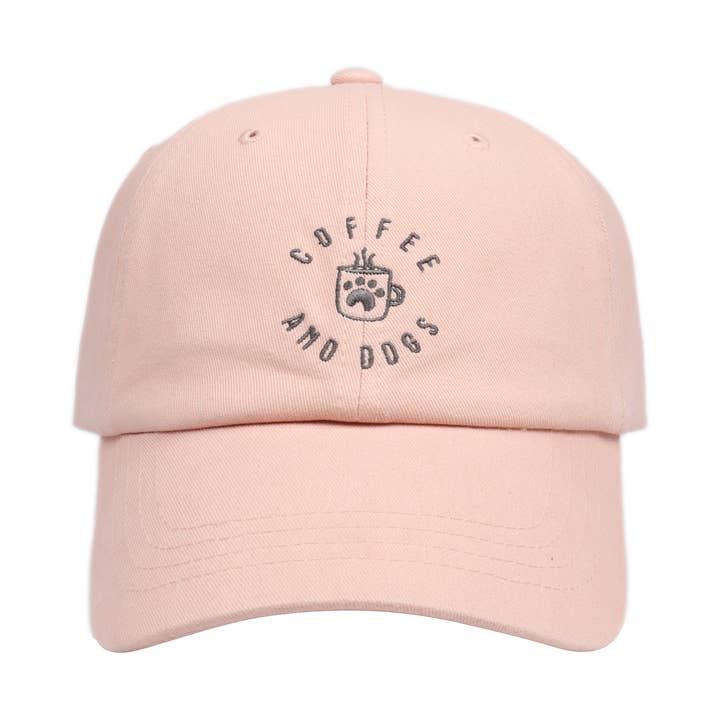 HATPHILE - Wholesale Baseball Cap - Unisex - Hatphile Coffee and Dogs Embroidered Text Adjustable Fit 100% Cotton4
