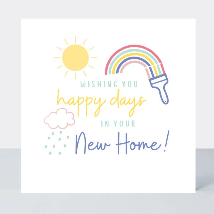 Rainbows New Home Card por atacado de Petimo