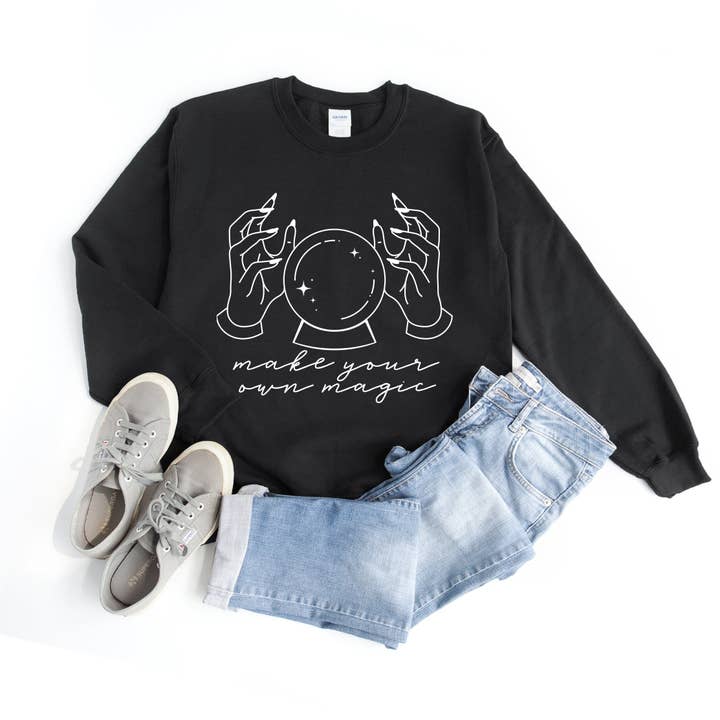 Make Your Own Magic Halloween Sweatshirt for wholesale by Light & Shine