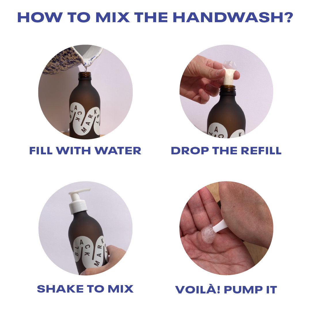 Blackmarket - Wholesale Hand soap/wash - SINGLE REFILL in Cocktail Bar19