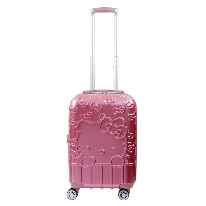 FUL Luggage (Concept One) - Wholesale Luggage - Hello Kitty Portrait & Bows 22.5" Carry-on Luggage Spinner S