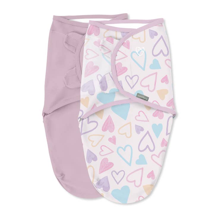 Ingenuity - Wholesale Swaddle - Baby - SWADDLEME BY INGENUITY ORIGINAL SWADDLE2PK 0-3M-I HEART YOU