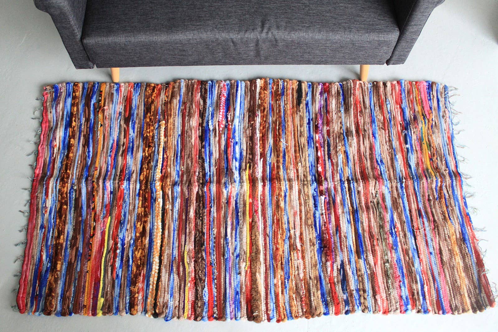 AW Artisan - Wholesale Runner Rug - Large rag rug - 105x185cm10