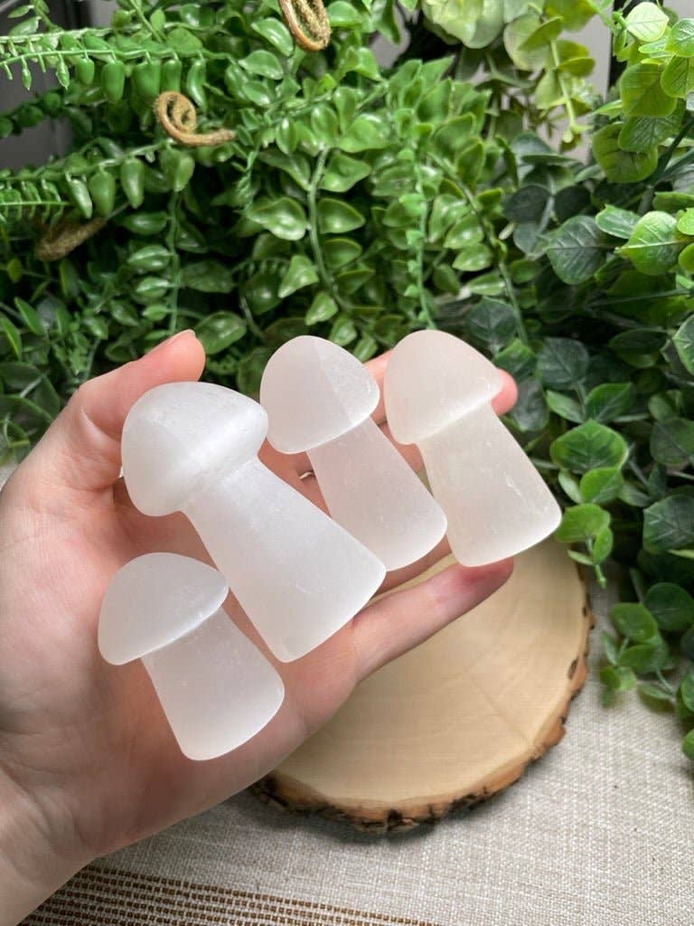 Copper Ashes - Wholesale Spiritual Stone/Crystal - Selenite Mushroom1