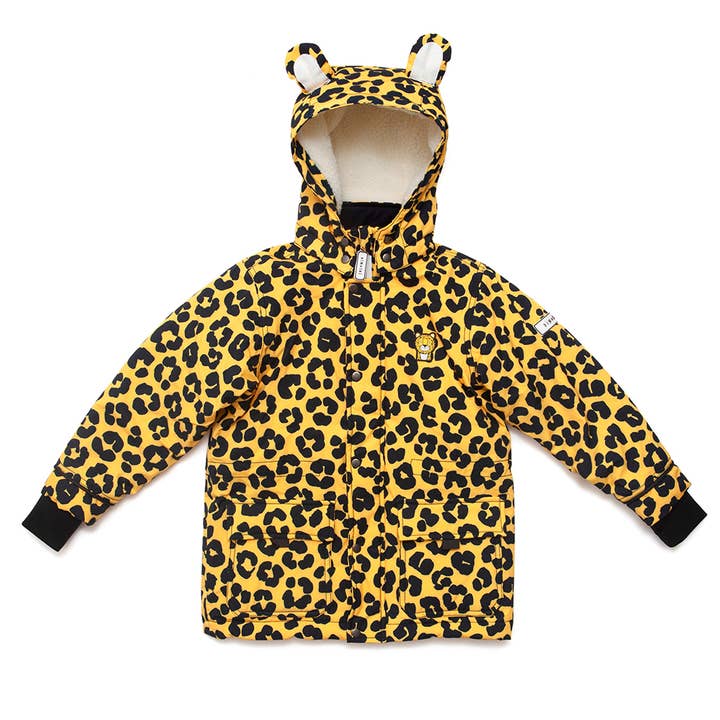 Dash Leopard vinterfrakke for engroshandel hos Dinoski (Roarsome Ltd)