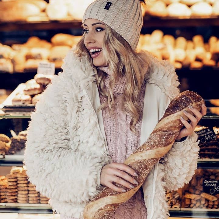 Ander - Wholesale Beanie - Kids - Pompom Hat Clara girl hat 4 colors!  10% wool!3