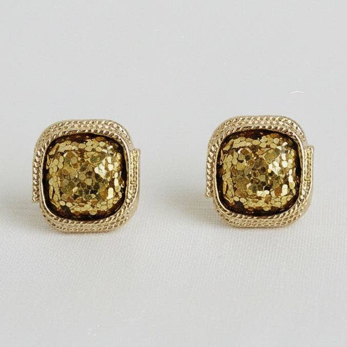 Ellemadera - Vente Boucles d'oreilles pendantes - Boucles d'oreilles pendantes plaquées or géométriques0