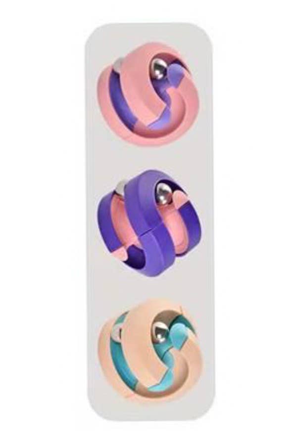 Cap Zone – wholesale Fidget toy – Kids – Orbiting Metal Bead Sensory Fidget Toy2