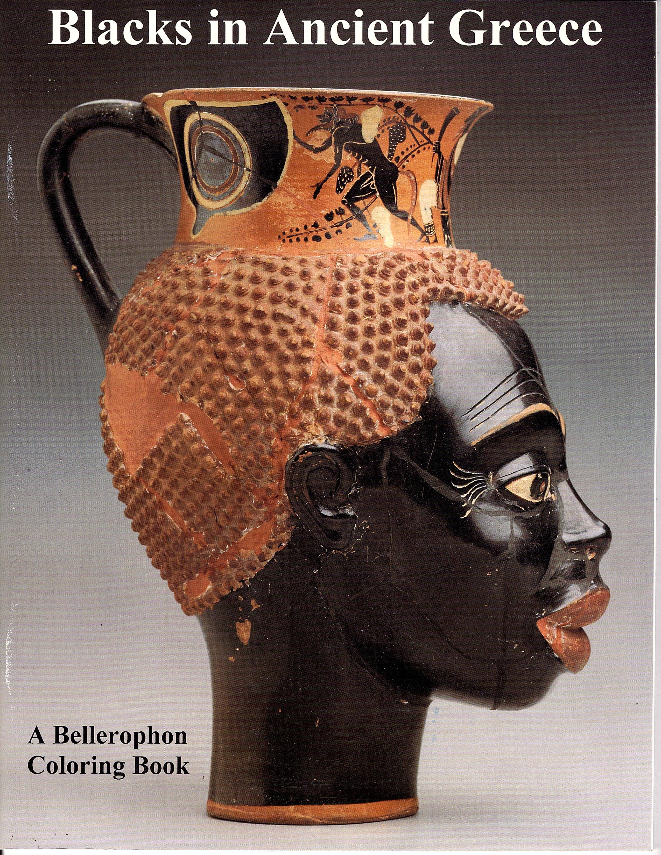 Bellerophon Books - Wholesale Coloring & Activity Book - Adult - Blacks in Ancient Greece0