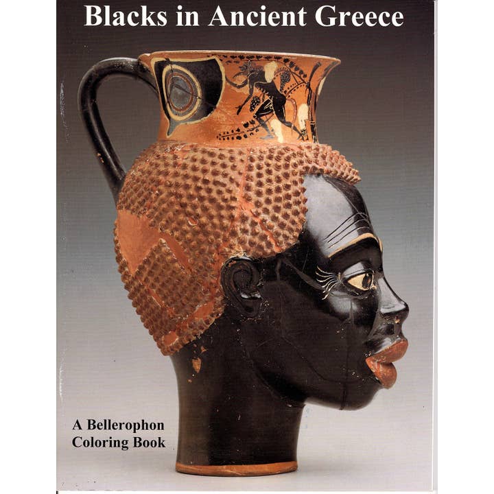 Bellerophon Books - Wholesale Coloring & Activity Book - Adult - Blacks in Ancient Greece