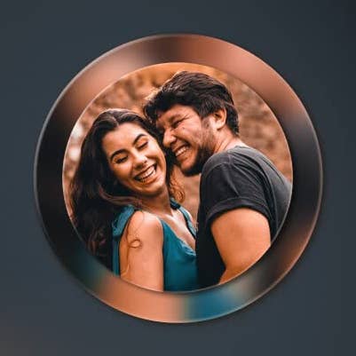 Personalized Double Acrylic Frame for wholesale by CanvasChamp