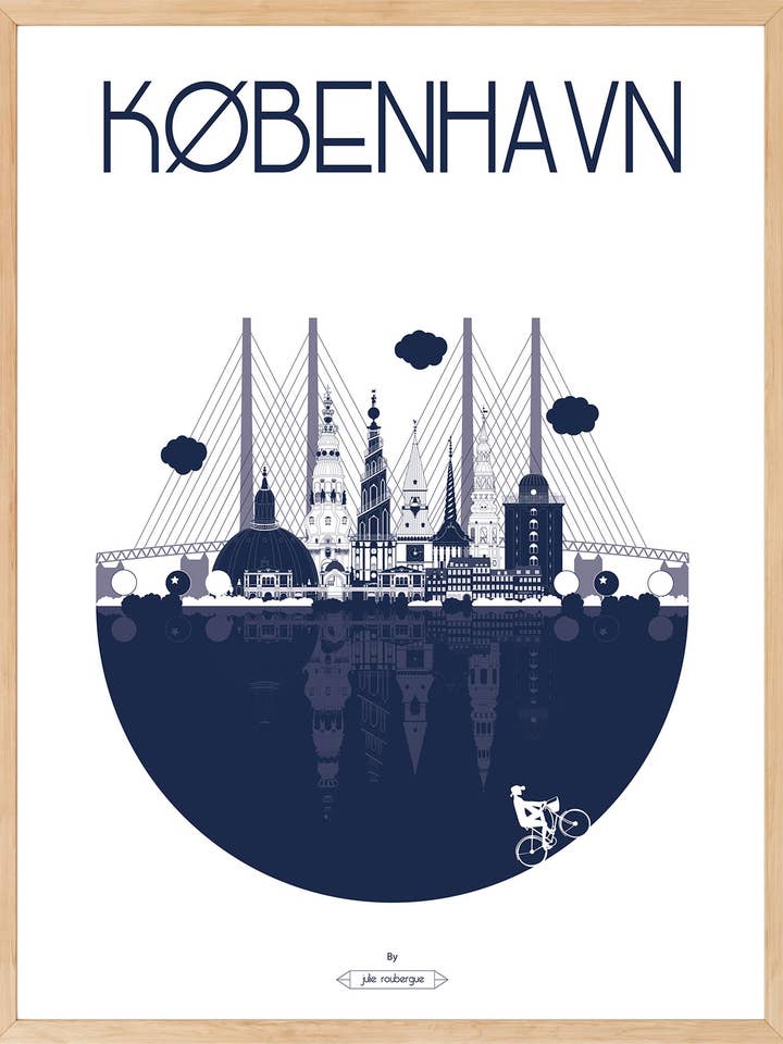 CARTAZ KØBENHAVN / COPENHAGA - A Cidade por atacado de Julie Roubergue