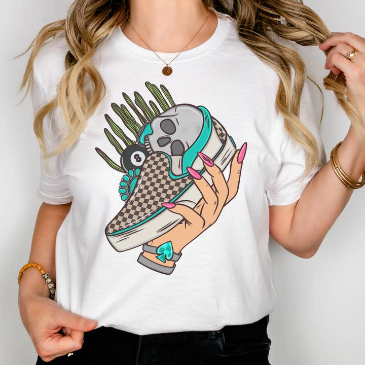 Westliche Vans Tee/Sweatshirt für den Großhandel von Jade & Ali Co. Boutique