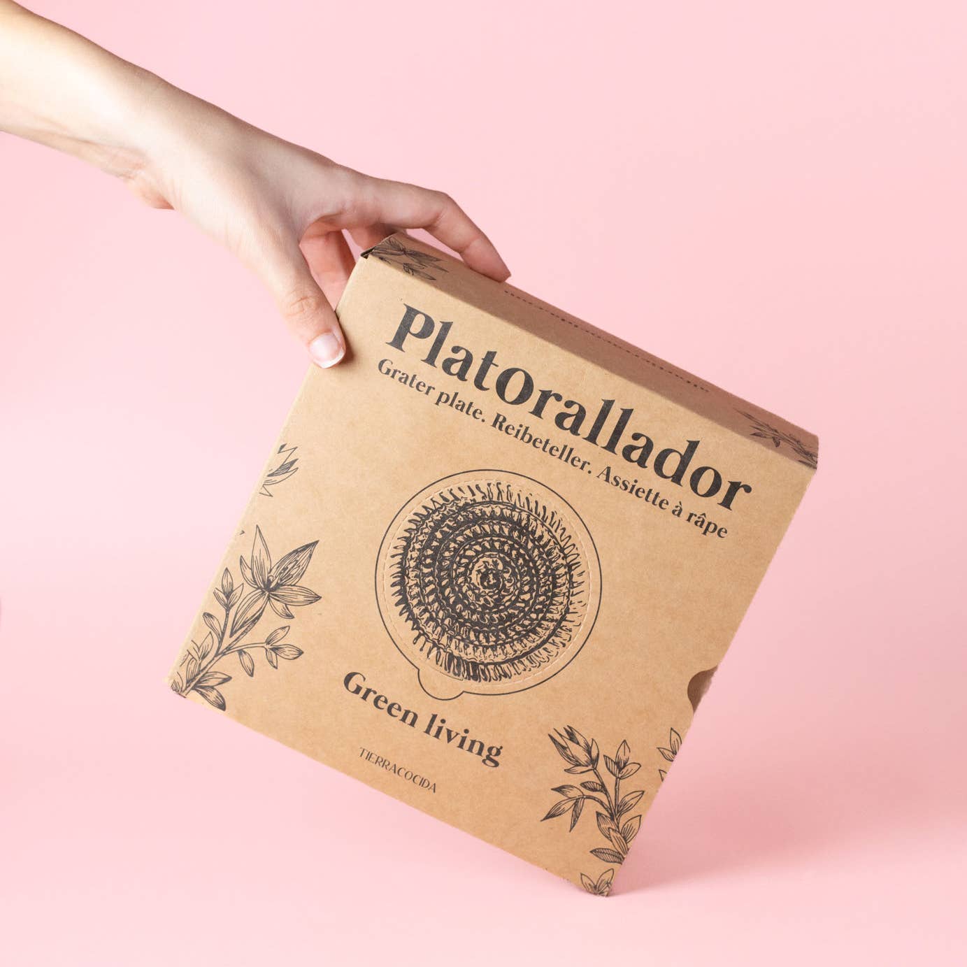 Alfar Tierra Cocida - Wholesale Grater - Vintage Pottery Grater Bowl – Green and White / ROOTS10