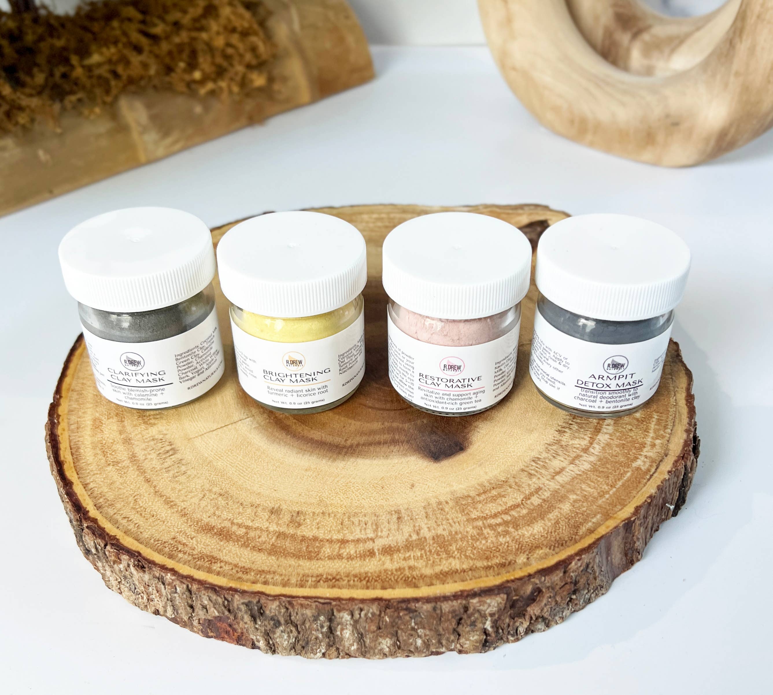 R. Drew Naturals, LLC - Wholesale Skincare face mask - Restorative Clay Mask1