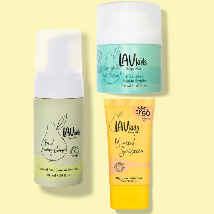 LAV Kids – wholesale Ansiktsfuktkräm – Daglig ansiktsrutin med Super Hydrate-återfuktare