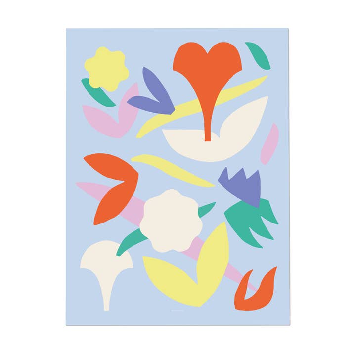 Stampa artistica con bouquet. per la vendita all'ingrosso da parte di Baltic Club