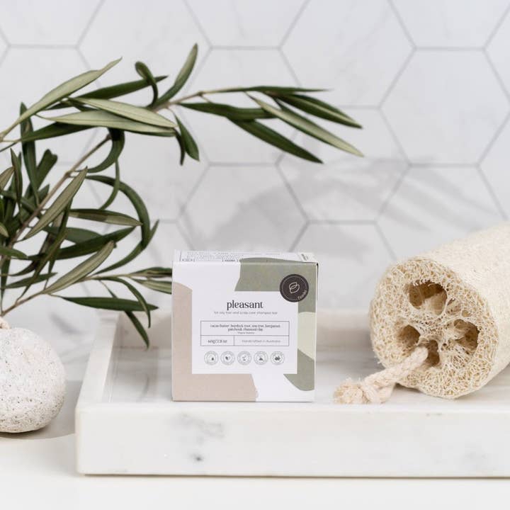 Lightweight Pleasant Shampoo Bar for wholesale by fineaubasics®