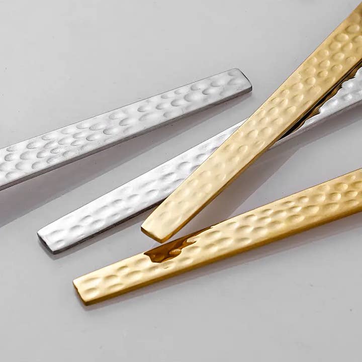Sostraw & SmartThings - Wholesale Table fork - Hammered Fork - 4 colors - Appetizers, tapas or Dessert4