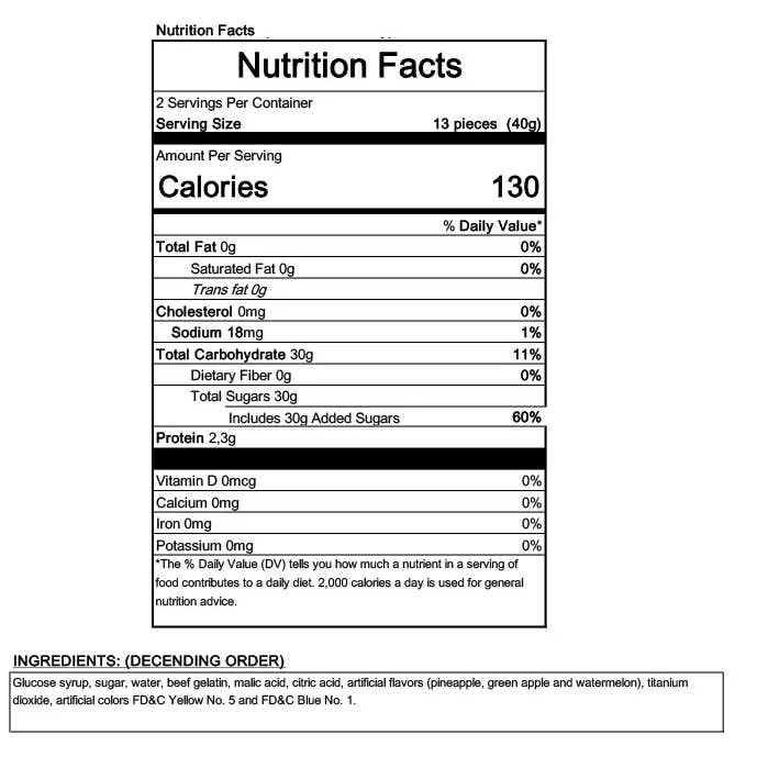 Grandpa Joe's Candy Shop – wholesale Gummy – Box of Sour Boogers, Gross Gummy Candy, 3.25oz Box 12ct2