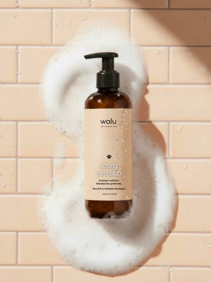 Champú hidratante y nutritivo para perros para venta al por mayor de Walu Pets