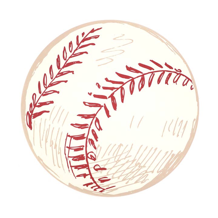Sport Fan Baseball Paper Bordstabletter för wholesale av Gatherings by Curated Paperie