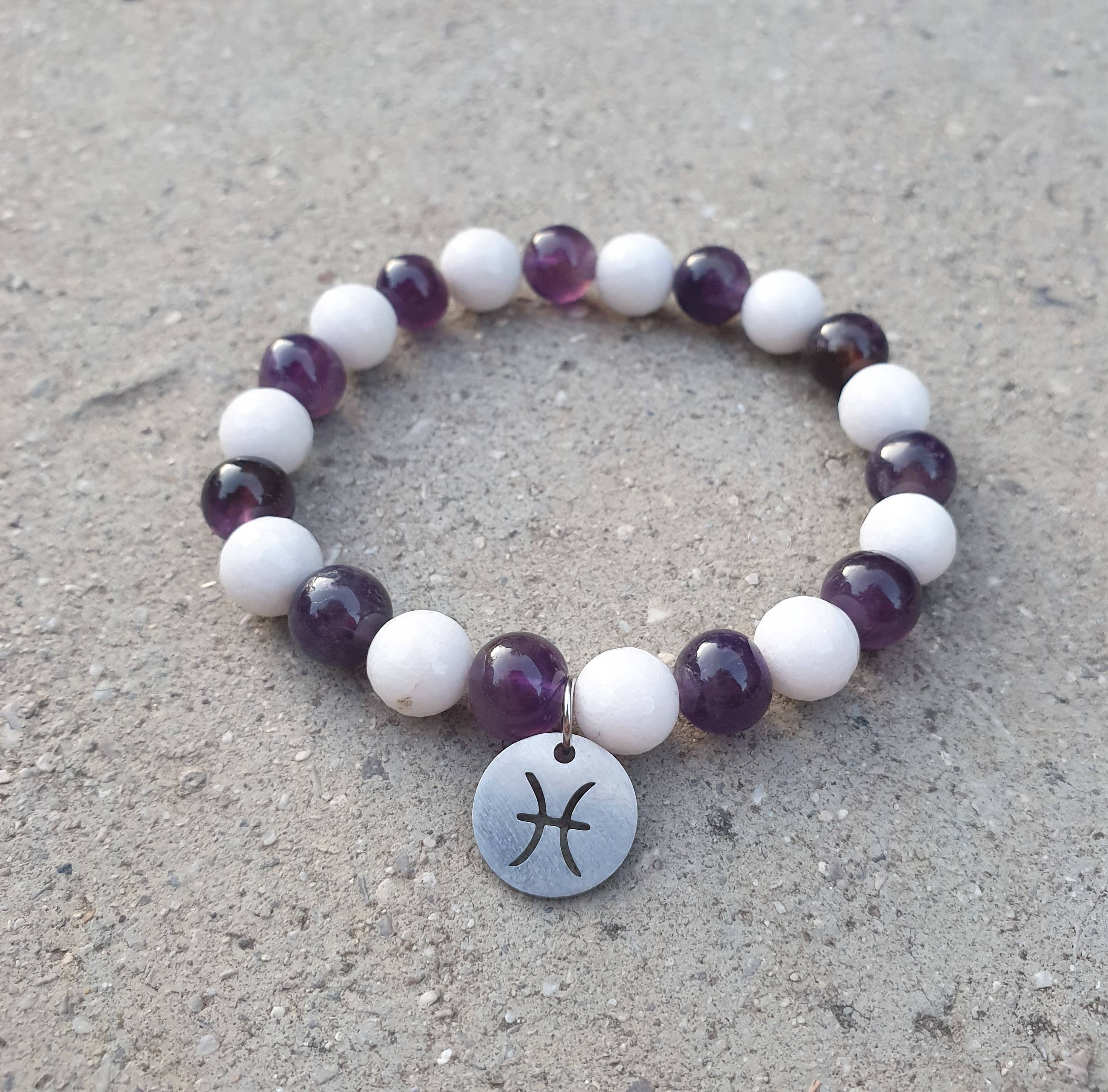 Lapiseum - Wholesale Jewelry Set - Zodiac healing stone bracelet set 26