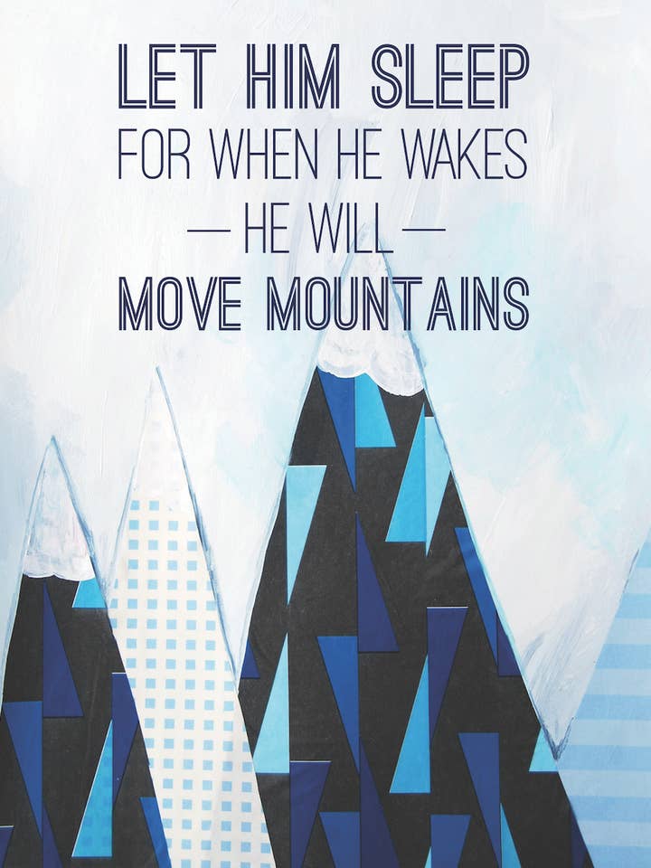 Let Him Sleep Art Print for wholesale by Cici Art Factory