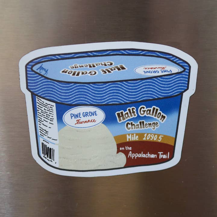 Half Gallon Challenge Magnet for wholesale by Sisters' Sunflowers