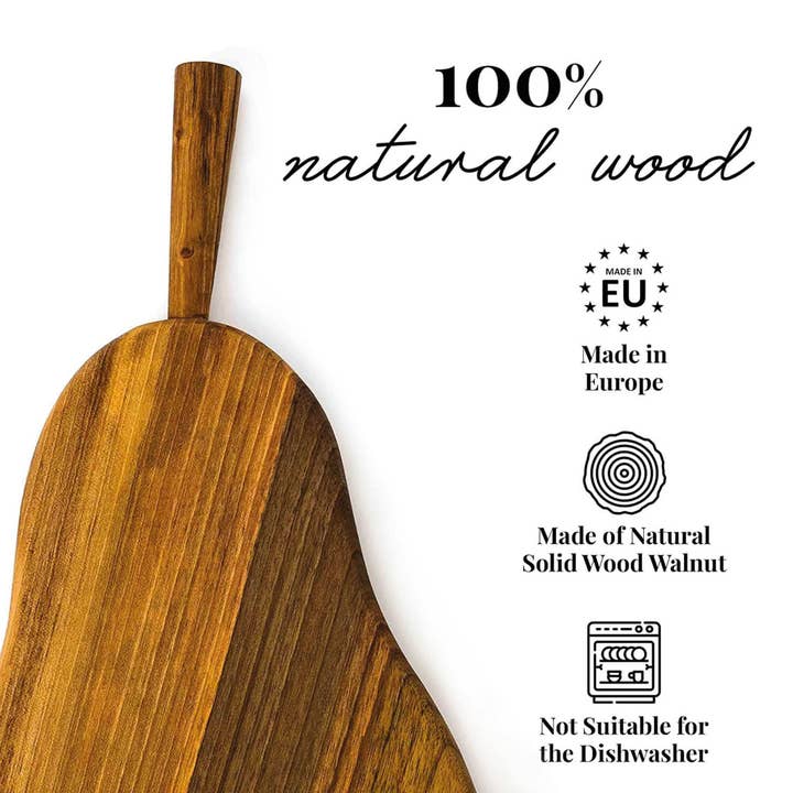 Planche à découper et de service en noyer massif pour la vente par Tuuli GmbH