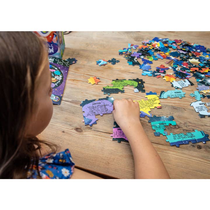 Boxer Gifts - Wholesale Puzzle - Kids - Outer Space Reversible Puzzles - Space Gifts For Children