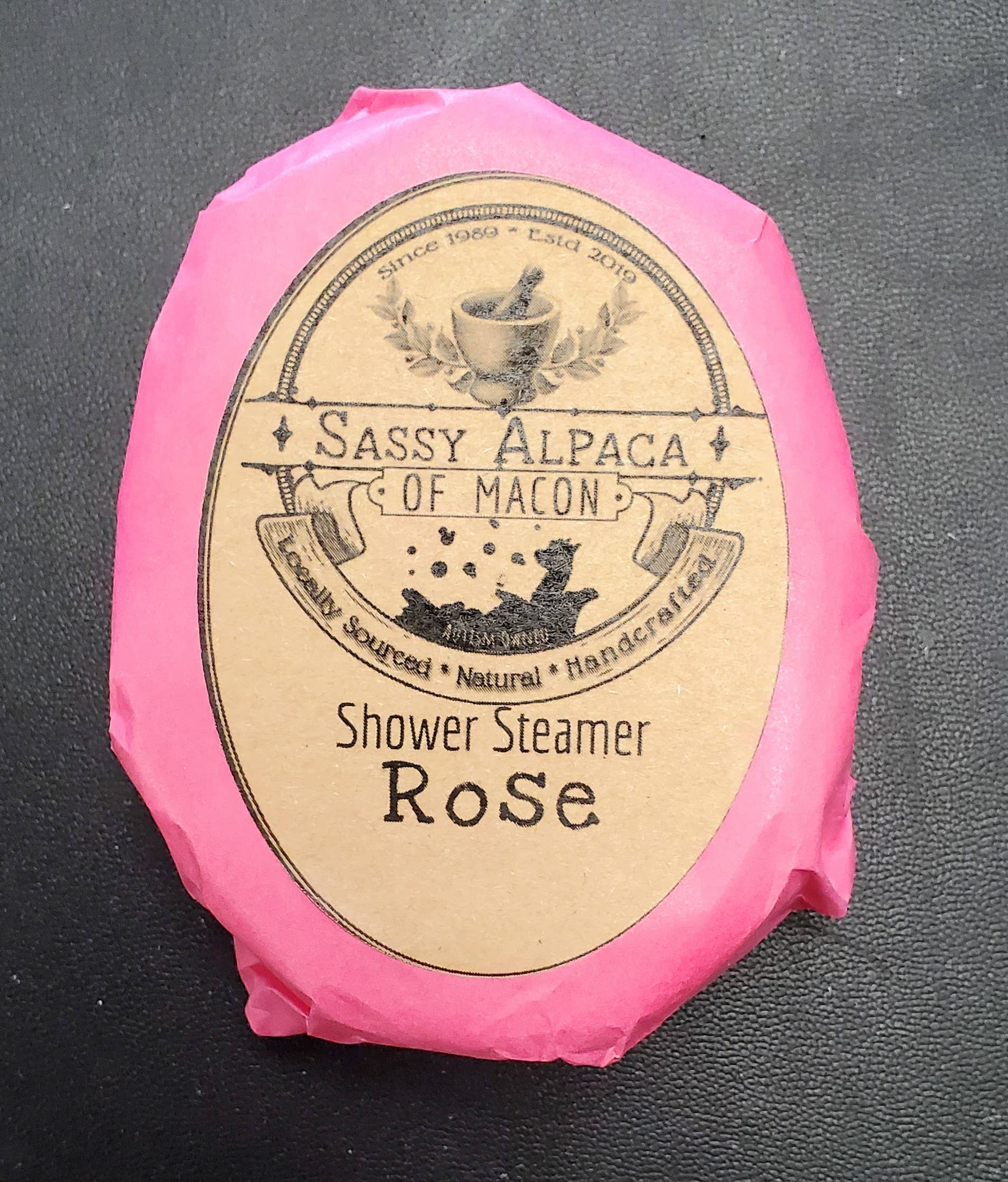 The Sassy Alpaca - Vente Bombe de douche/galet bien-être pour la douche - Pastille effervescente pour douche2