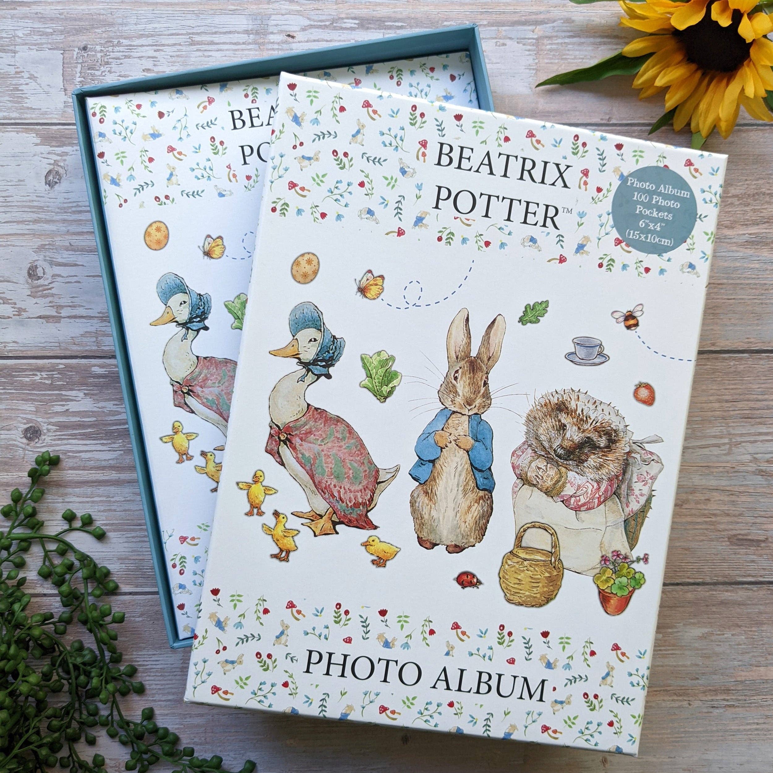 Robert Frederick Ltd – wholesale Photo album – Beatrix Potter Portrait Photograph Album in Gift Box - Holds 100 Photographs1