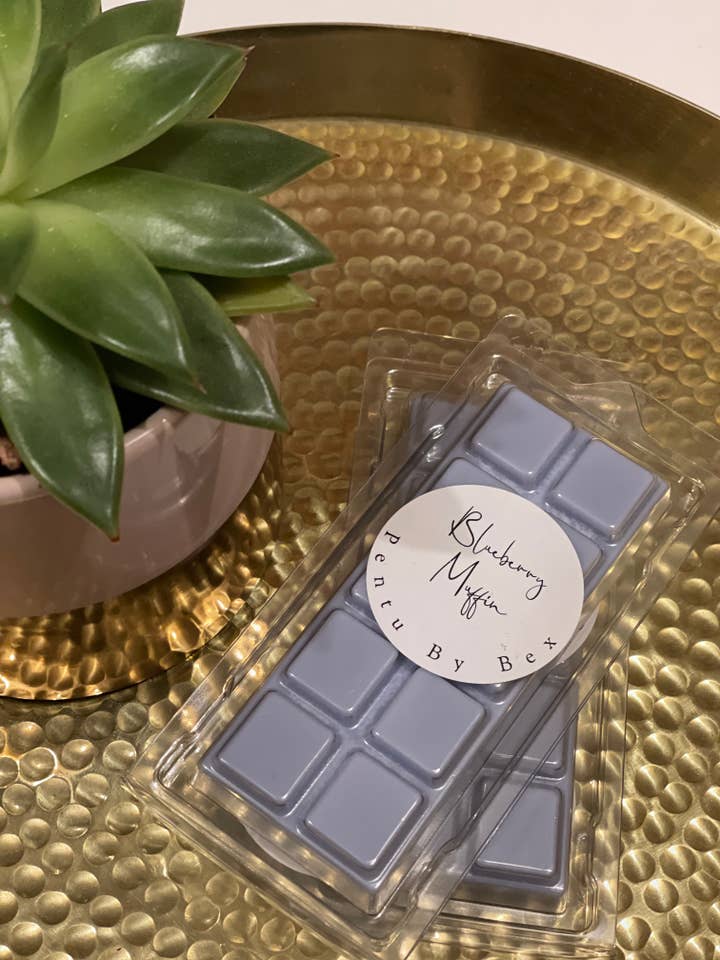 'Blueberry Muffin' Sojawas Smelt Geparfumeerde 50 g Snap Bar voor wholesale door Pentu By Bex