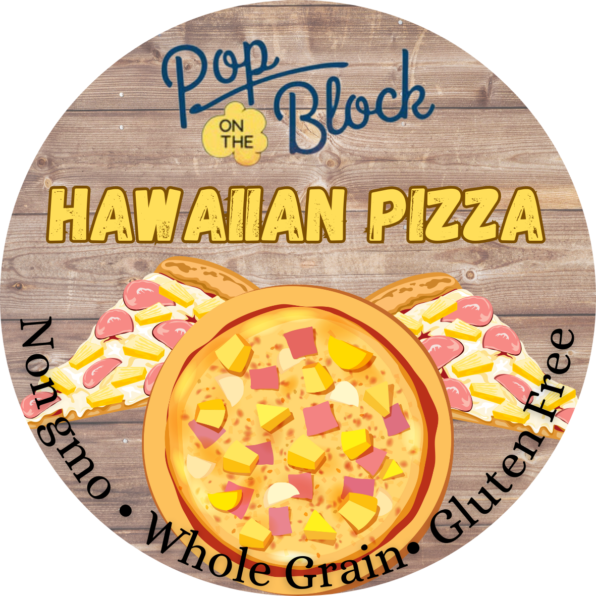 Pop On The Block - Wholesale Popcorn - Hawaiian Pizza Popcorn0