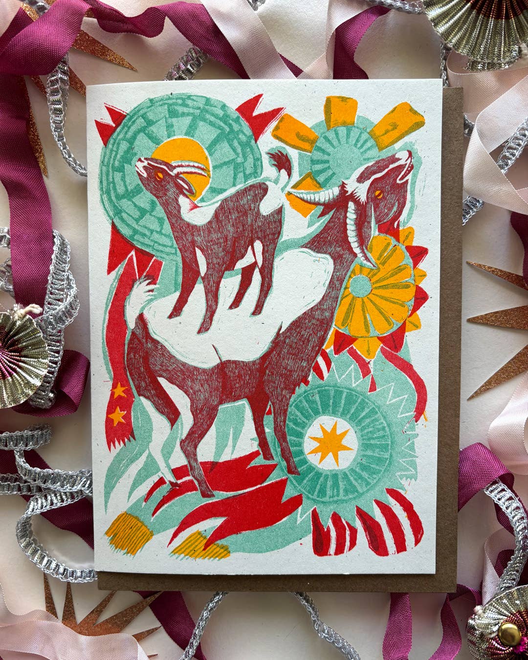 Lillian Melcher – wholesale Gratulationskort – Fantastiskt G.O.A.T-kort