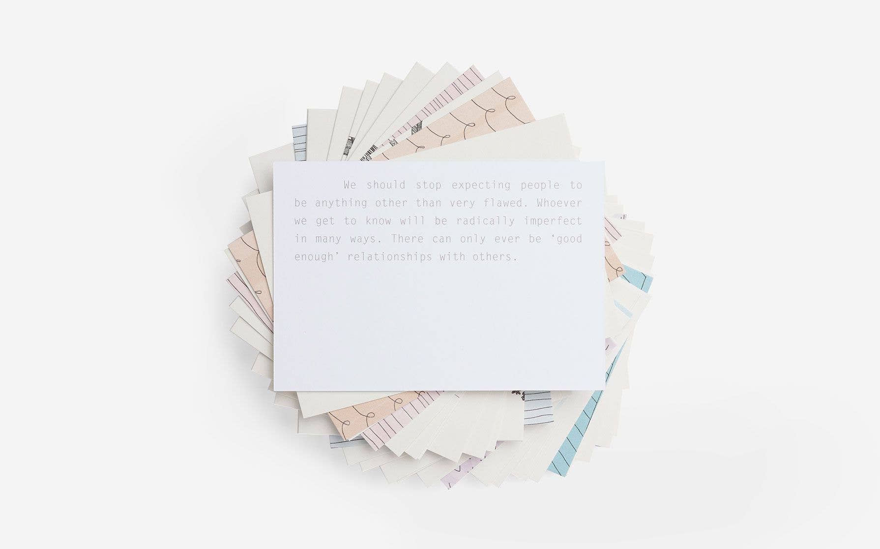 The School of Life - Wholesale Card Game - Affirmation Kindness Cards, Inspirational Note Cards3