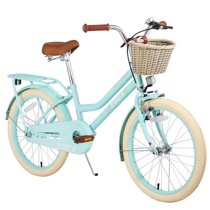 Vélo fille 20" avec panier, sans roues stabilisatrices, 3 couleurs pour la vente par 39F INC CANADA