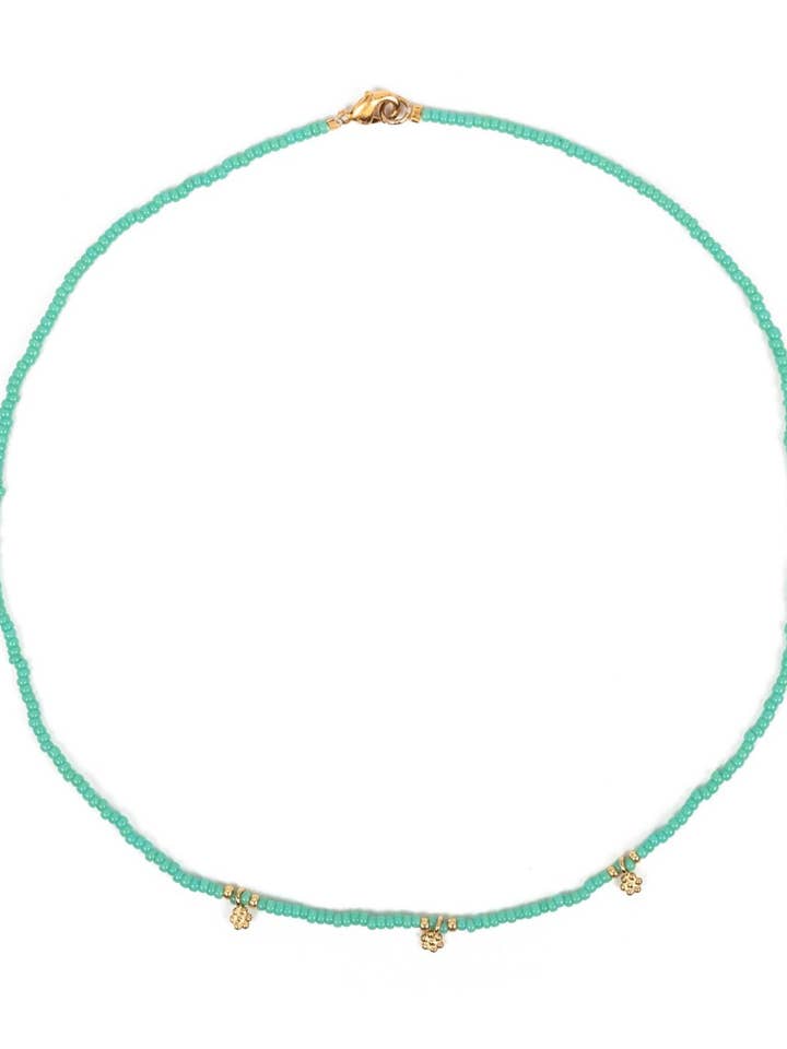 Camelia Pearl Necklace for wholesale by Maison Plune