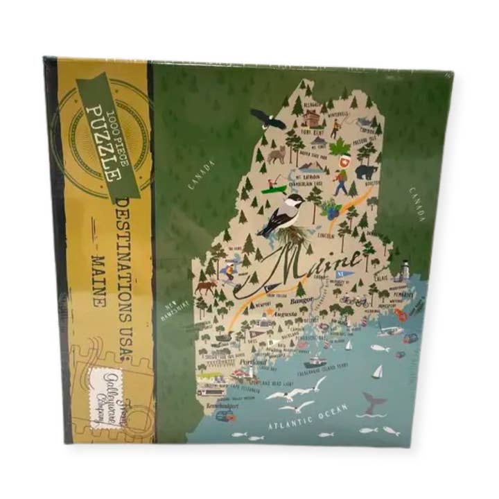 Rompecabezas de 1000 piezas Maine para venta al por mayor de Galleyware