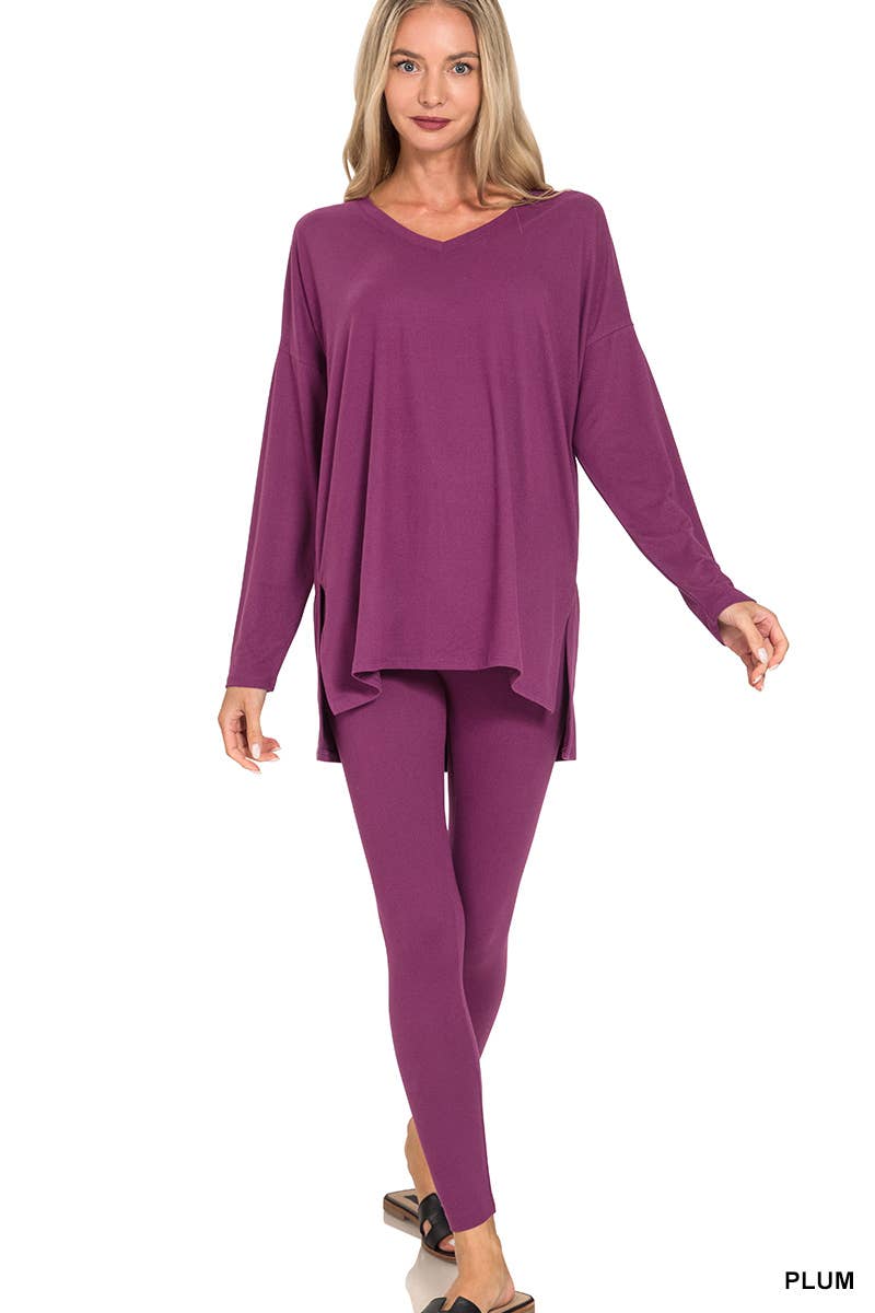 Vanilla Monkey - Vente Ensemble de vêtements d'intérieur – femme - Ensemble de vêtements d'intérieur en microfibre brossé15