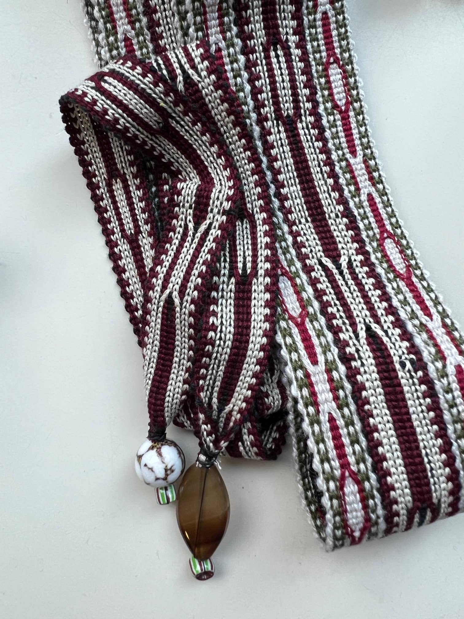 Tezeè – wholesale Bälte - Dam – tygbälte med korta remsidor0