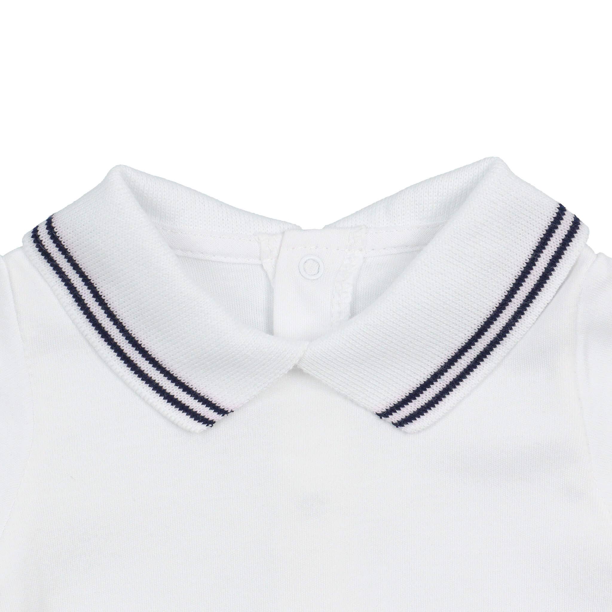 Bean Baby Clothes - Wholesale Bodysuit (Non-Footed) - Baby - Cotton Baby Bodysuit Onesie with Polo-Style Collar4