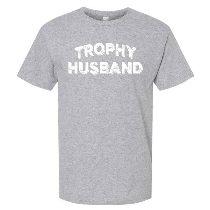 Wi-Wear - Wholesale Screen Printed T-Shirt - Men's - Trophy Husband Men's T-Shirt Valentines & Father's Day Gift2