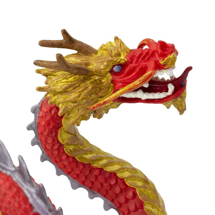 Safari Ltd. - Wholesale Figurine Toy - Kids - Horned Chinese Dragon - 101353