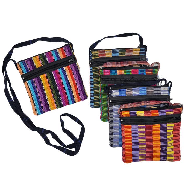 Honeycomb-passtaske | Assorterede farver for engroshandel hos Unique Batik Fair Trade