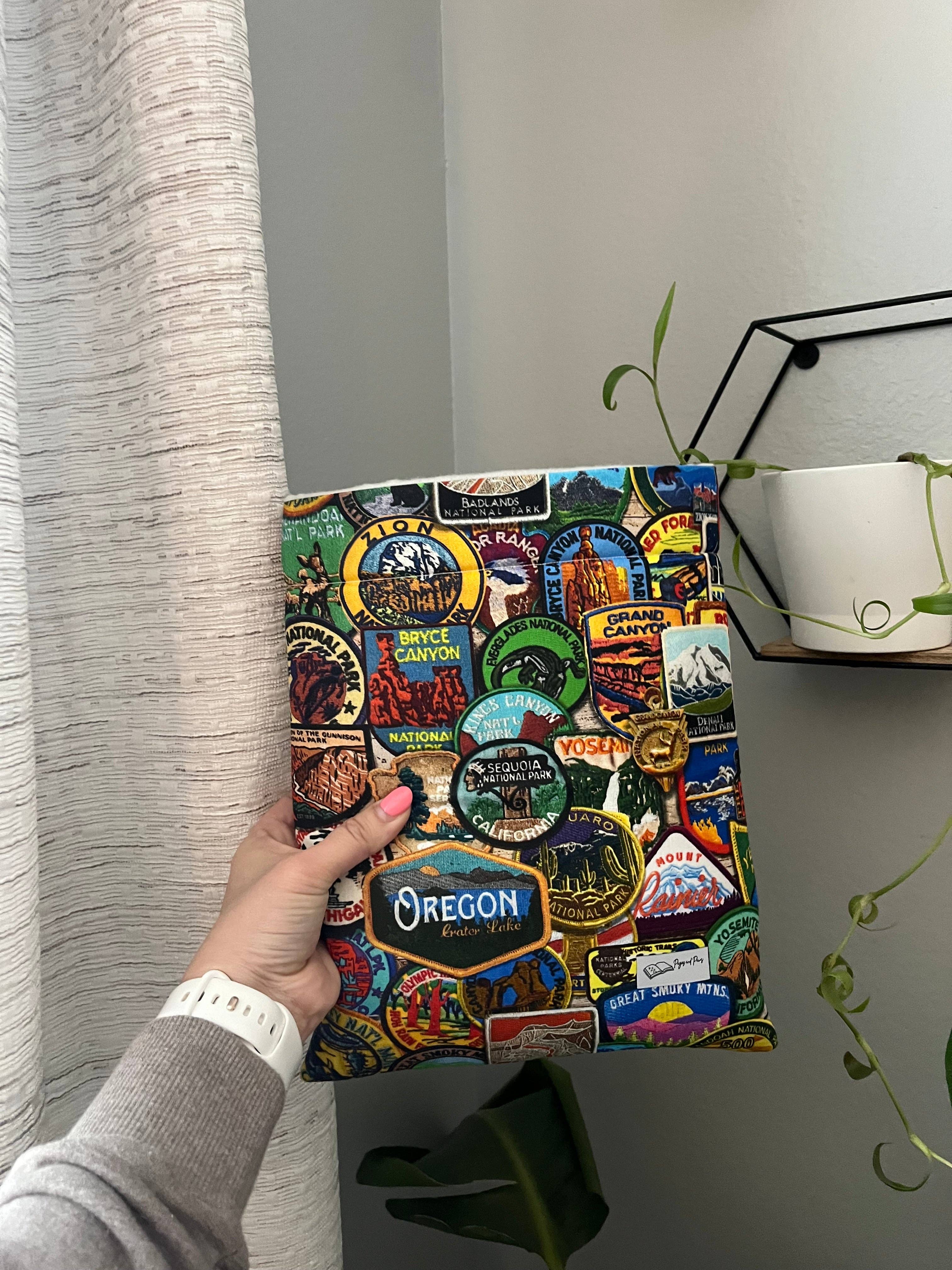 Pages and Paws – Engroshandel Bogomslag – Bogærme til National Park Adventure Badge1